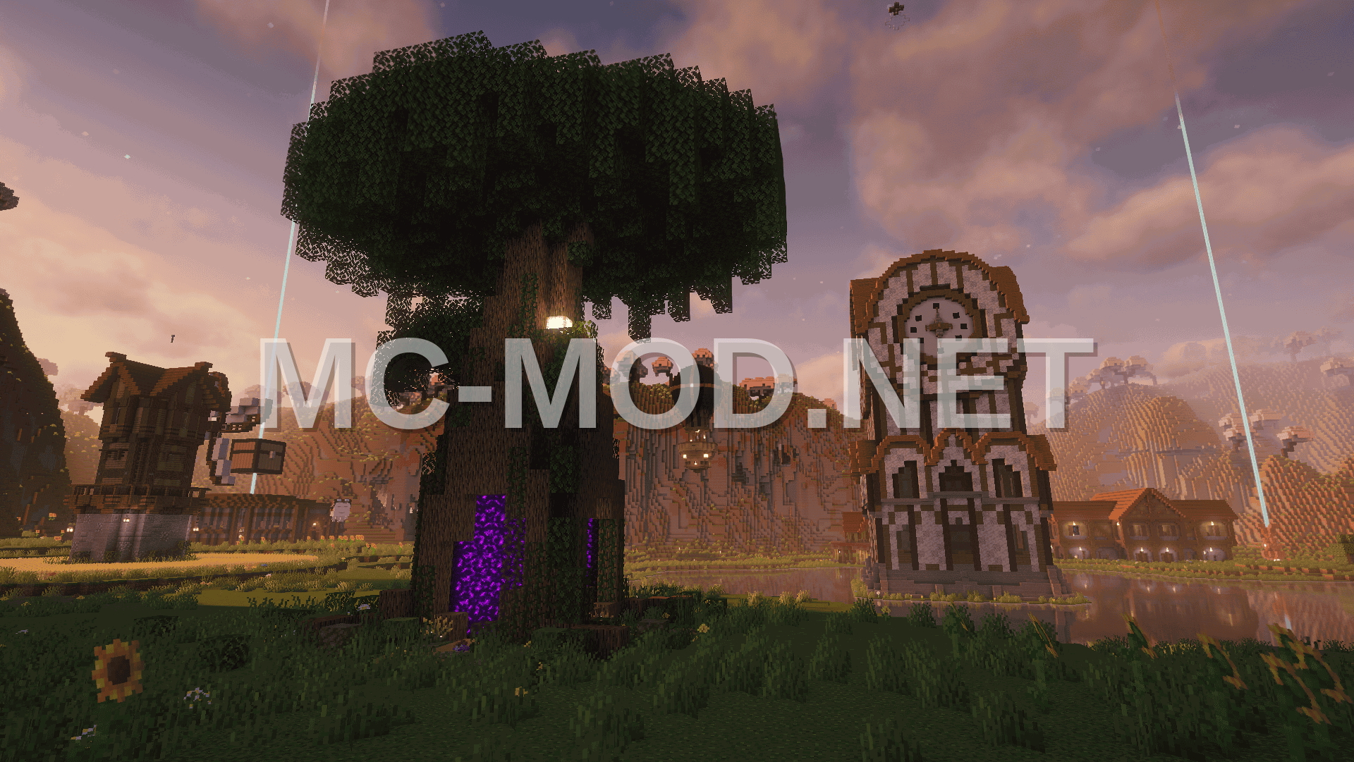 Nether Portal Treehouse