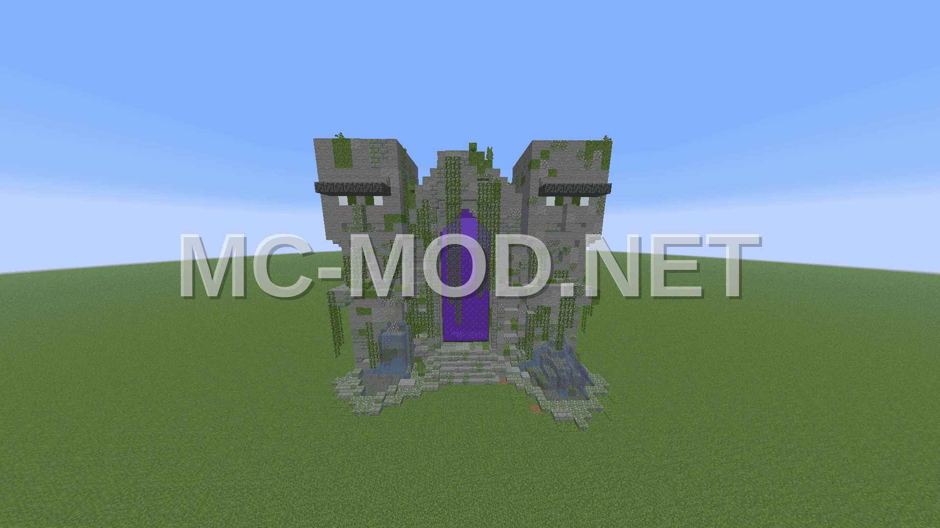 Nether Portal Villager Ruins Decoration
