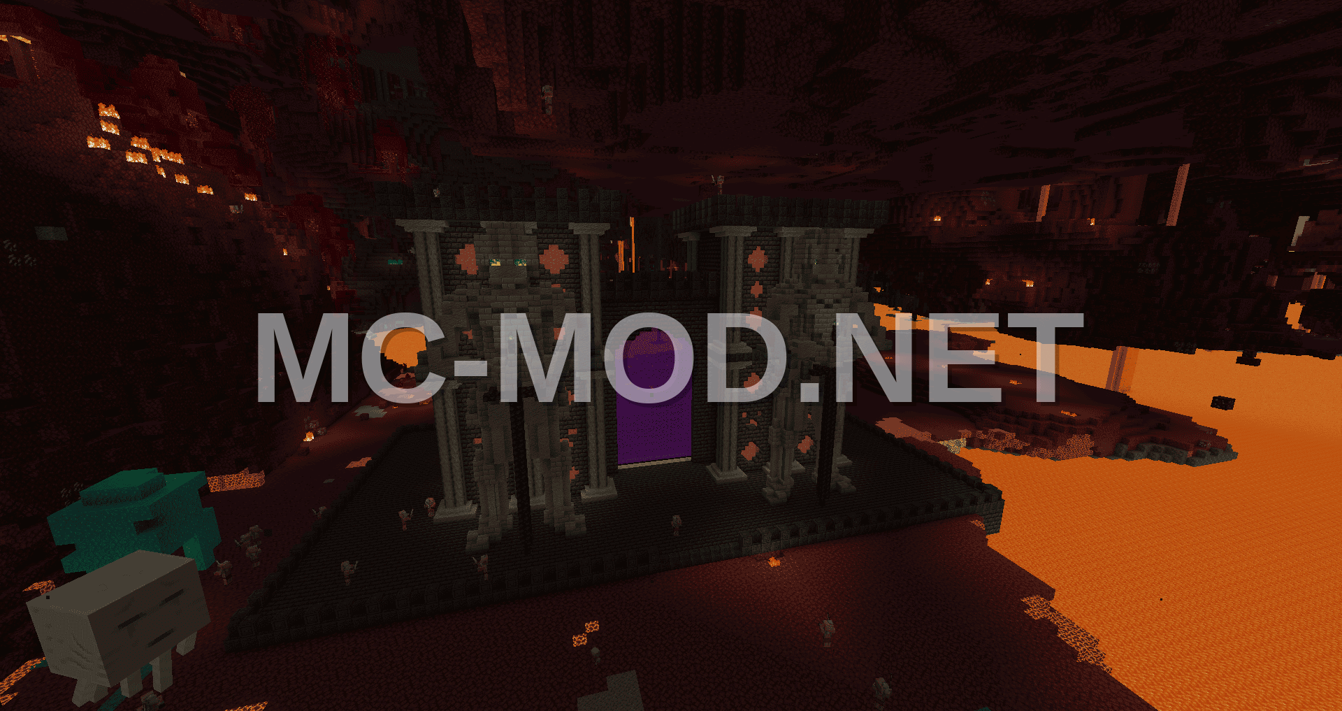 Nether Portal With Guards