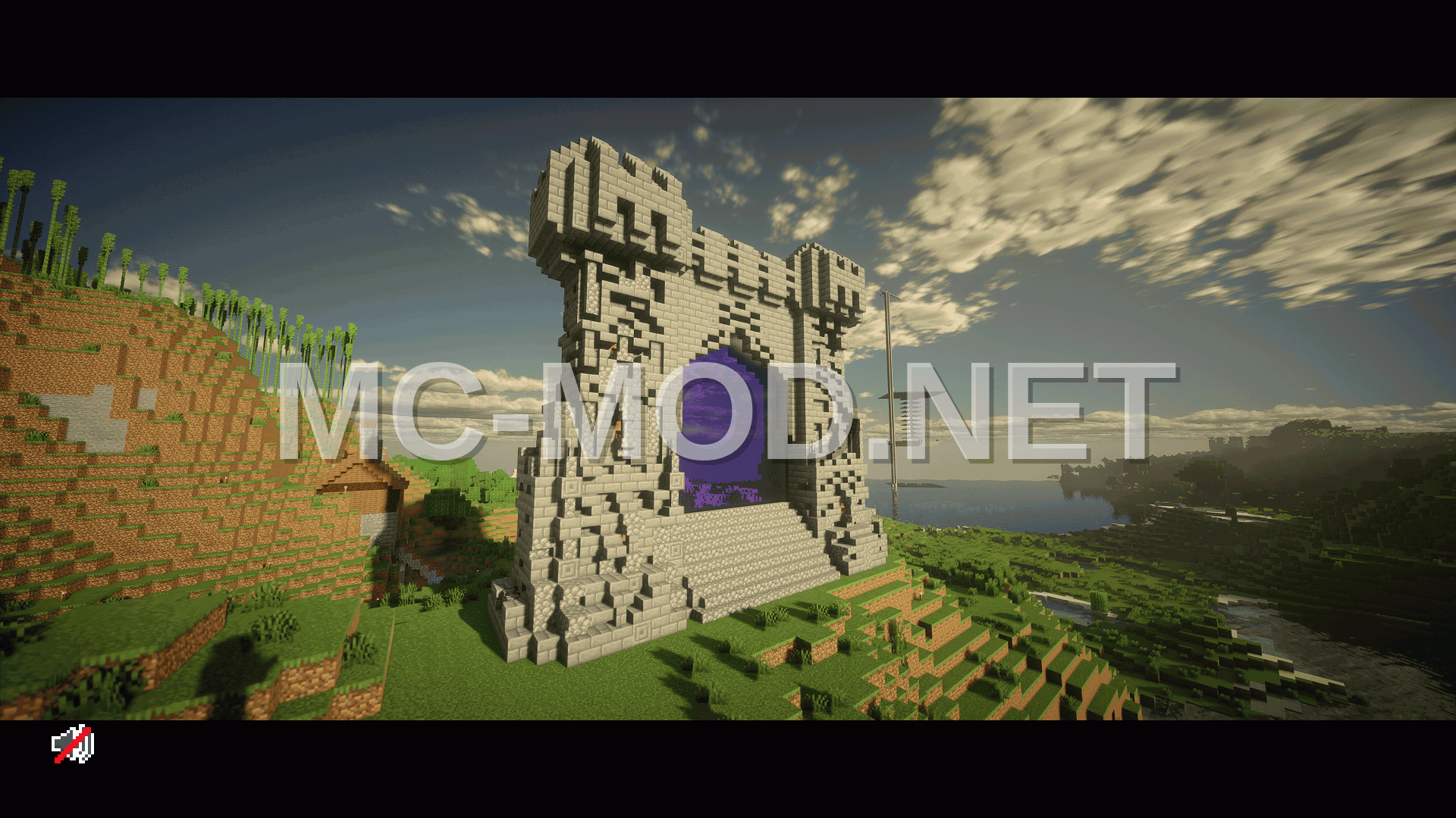 Castle Nether Portal Build