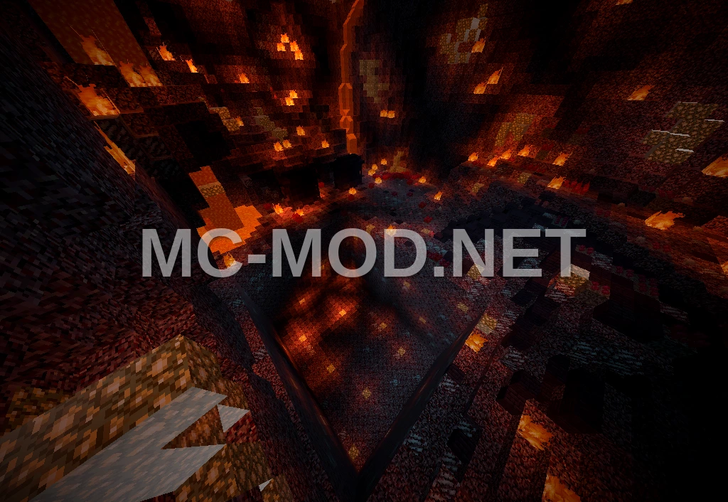 Nether PvP Arena – Netherrack & Quartz Build
