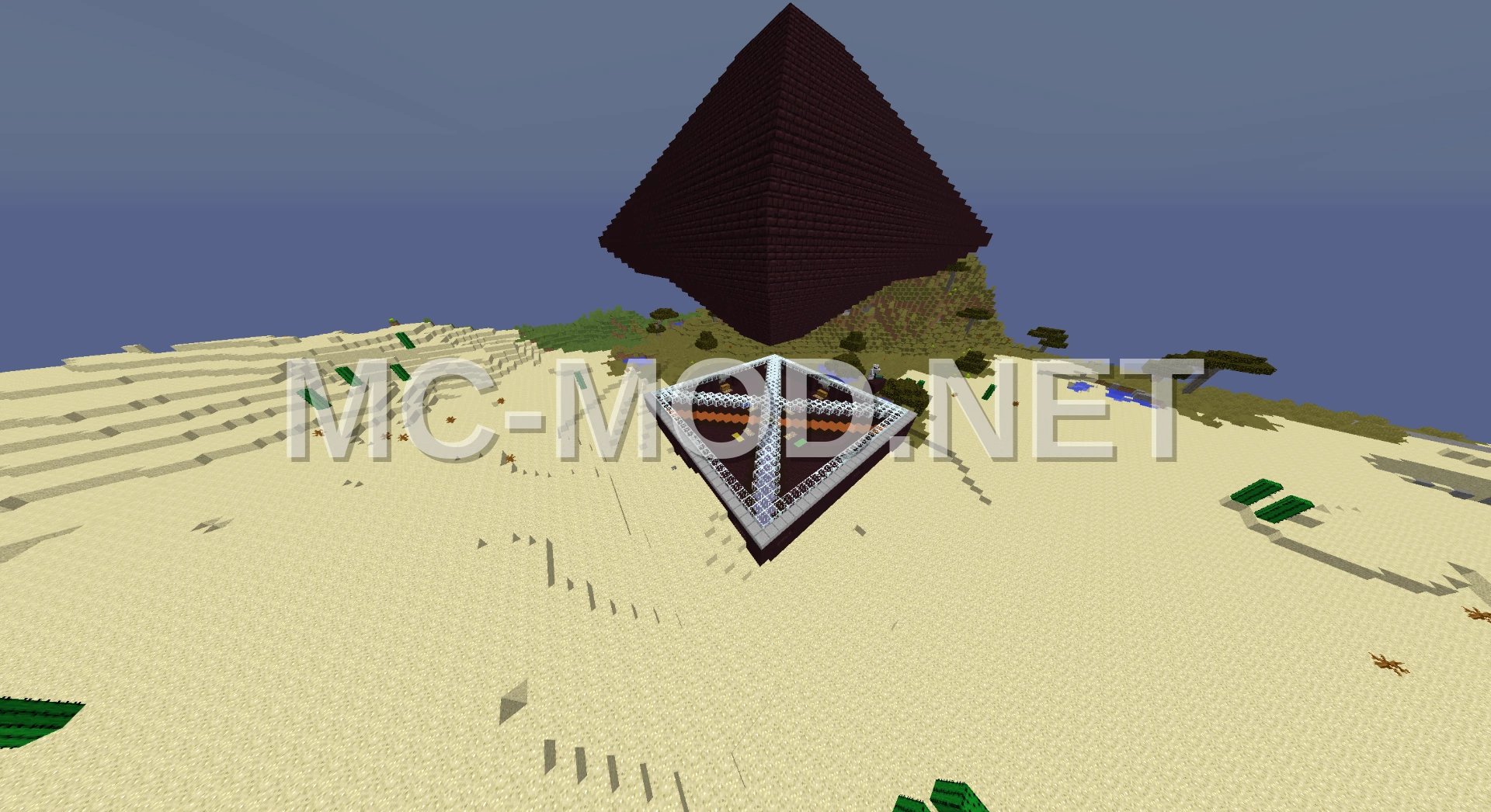 Nether Themed PvP Arena