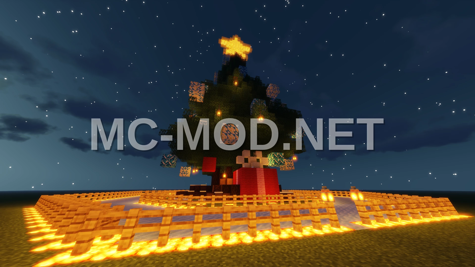 New Year Tree and Skating Rink