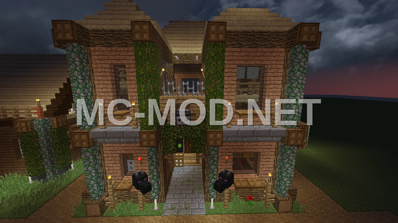 Noob House With Balcony