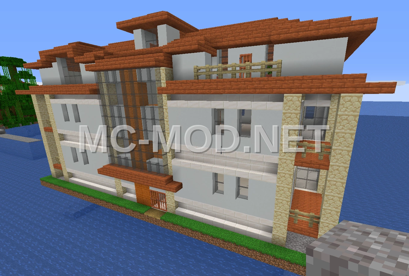 Mediterranean Style Apartment House