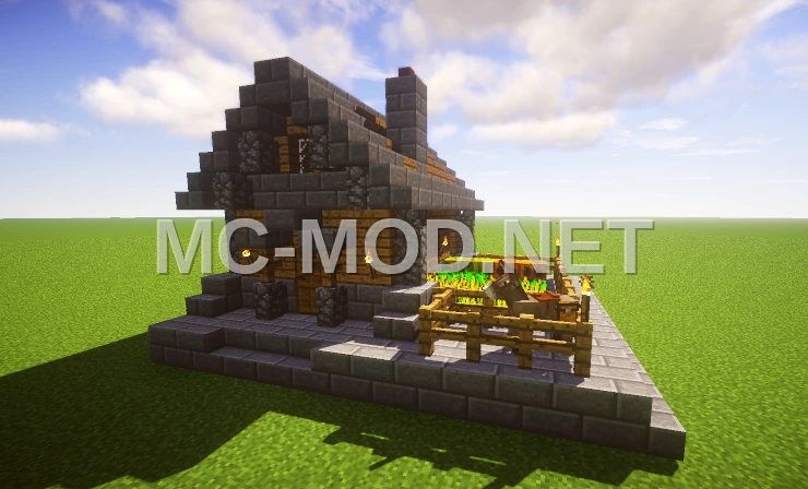 Oak Starter House for Survival