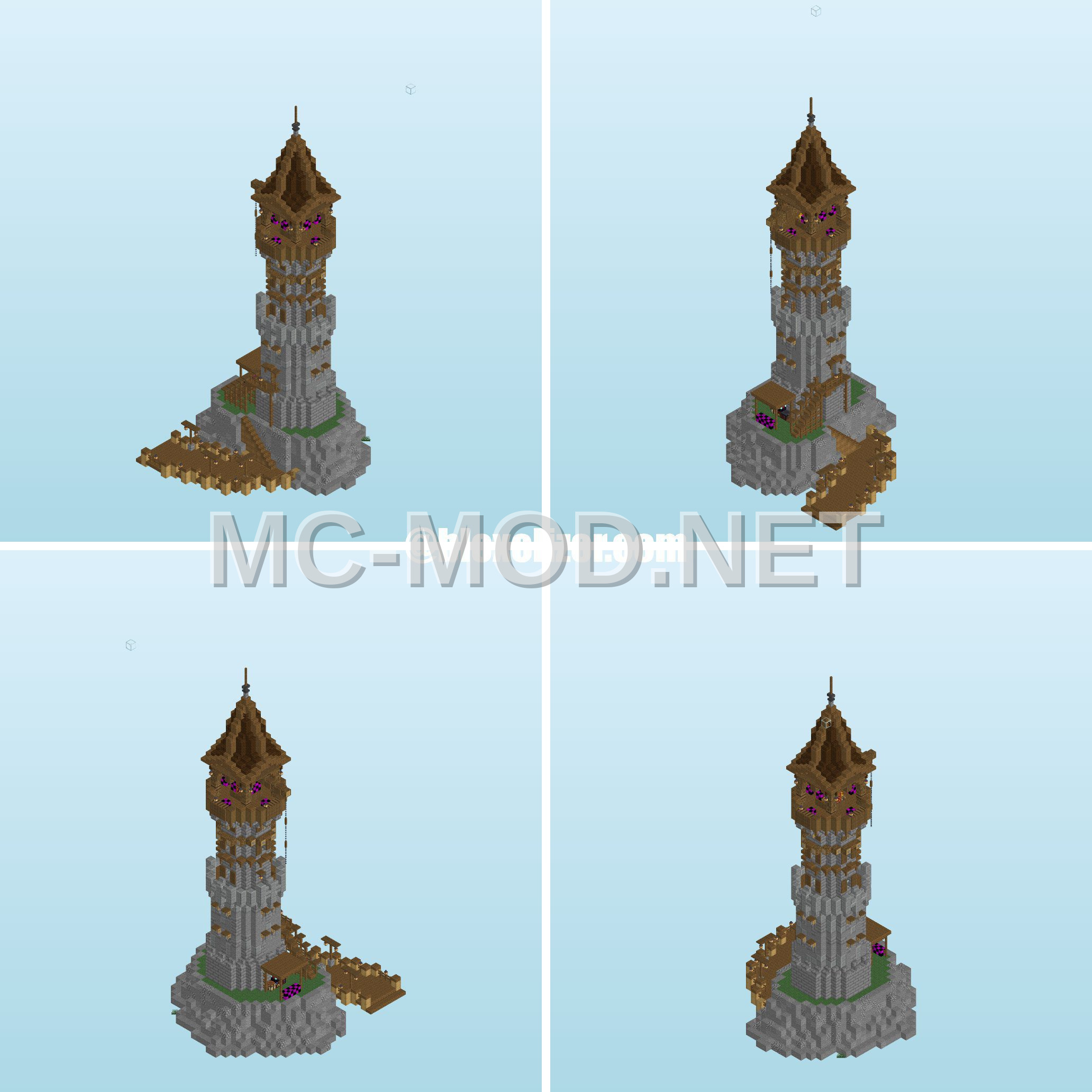 Oceanic Lighthouse Structure