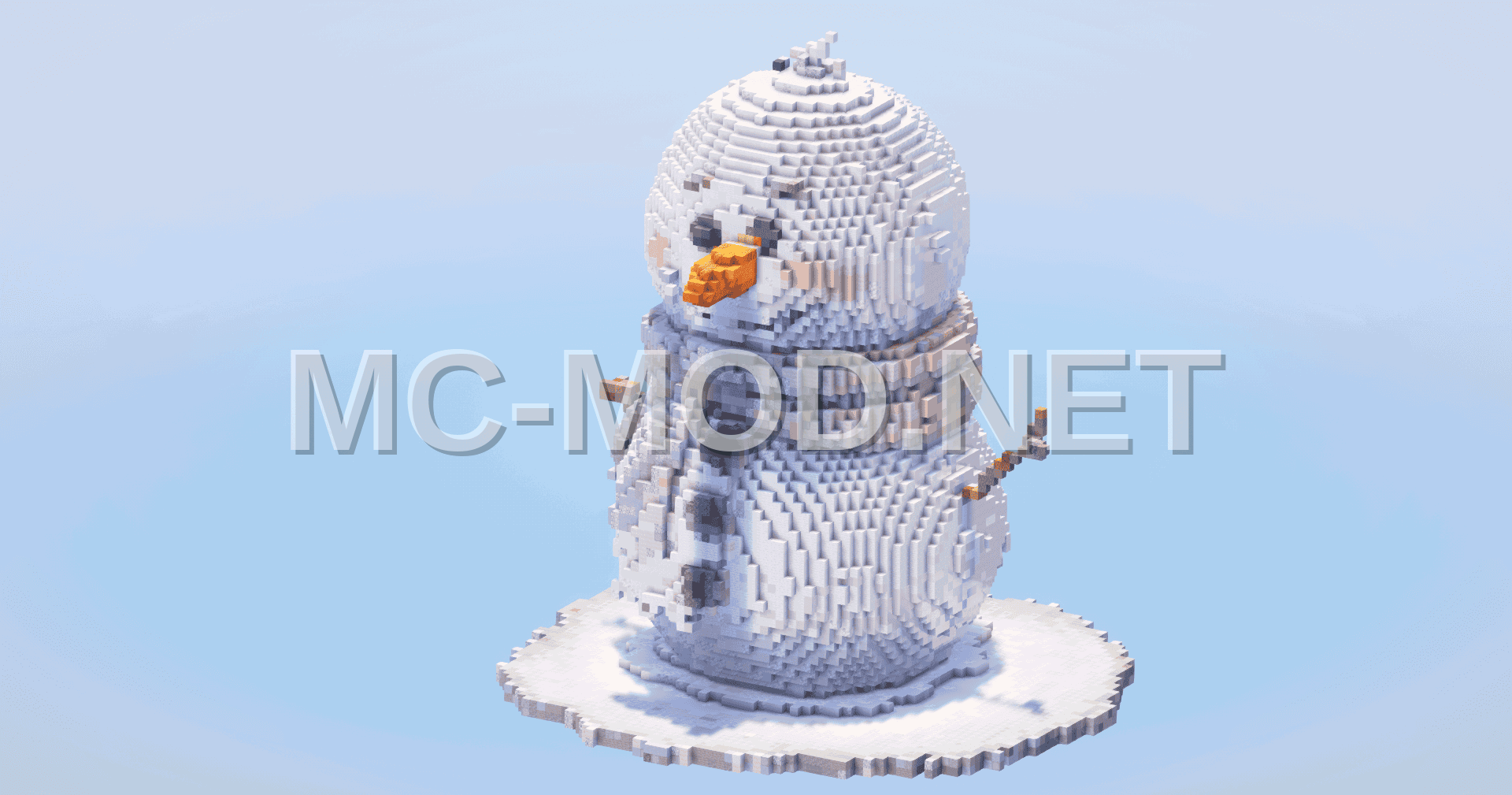 Olaf Cartoon Snowman