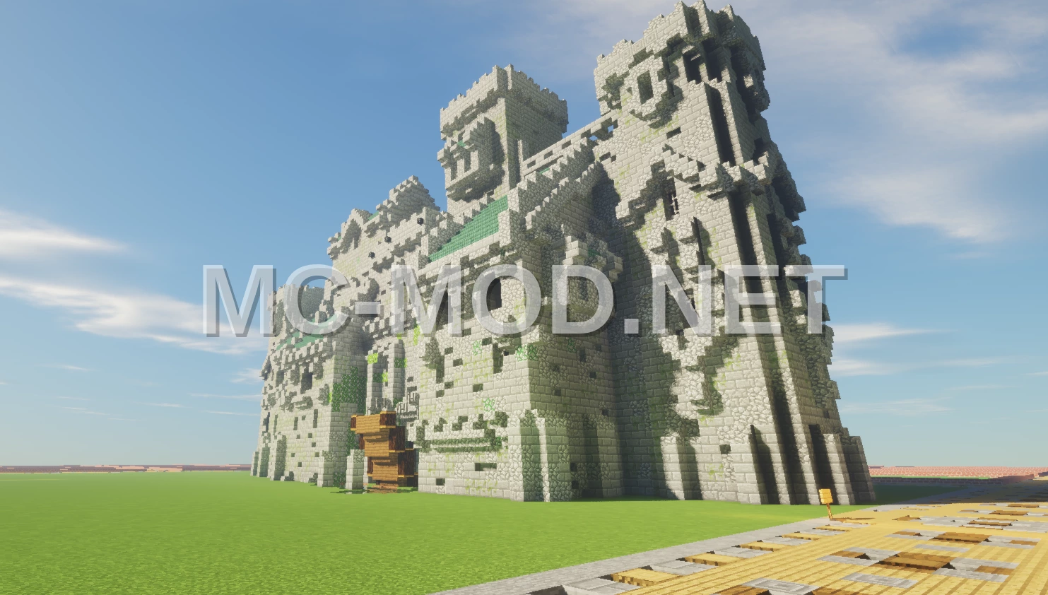 Old Medieval Castle Structure