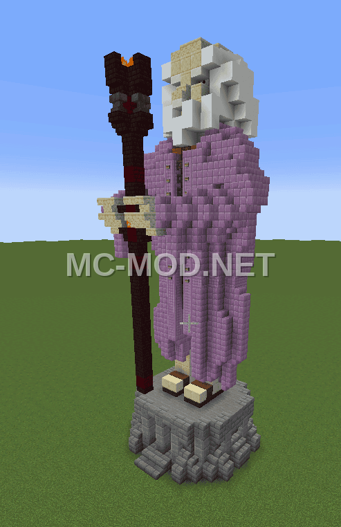 Ancient Wizard Statue