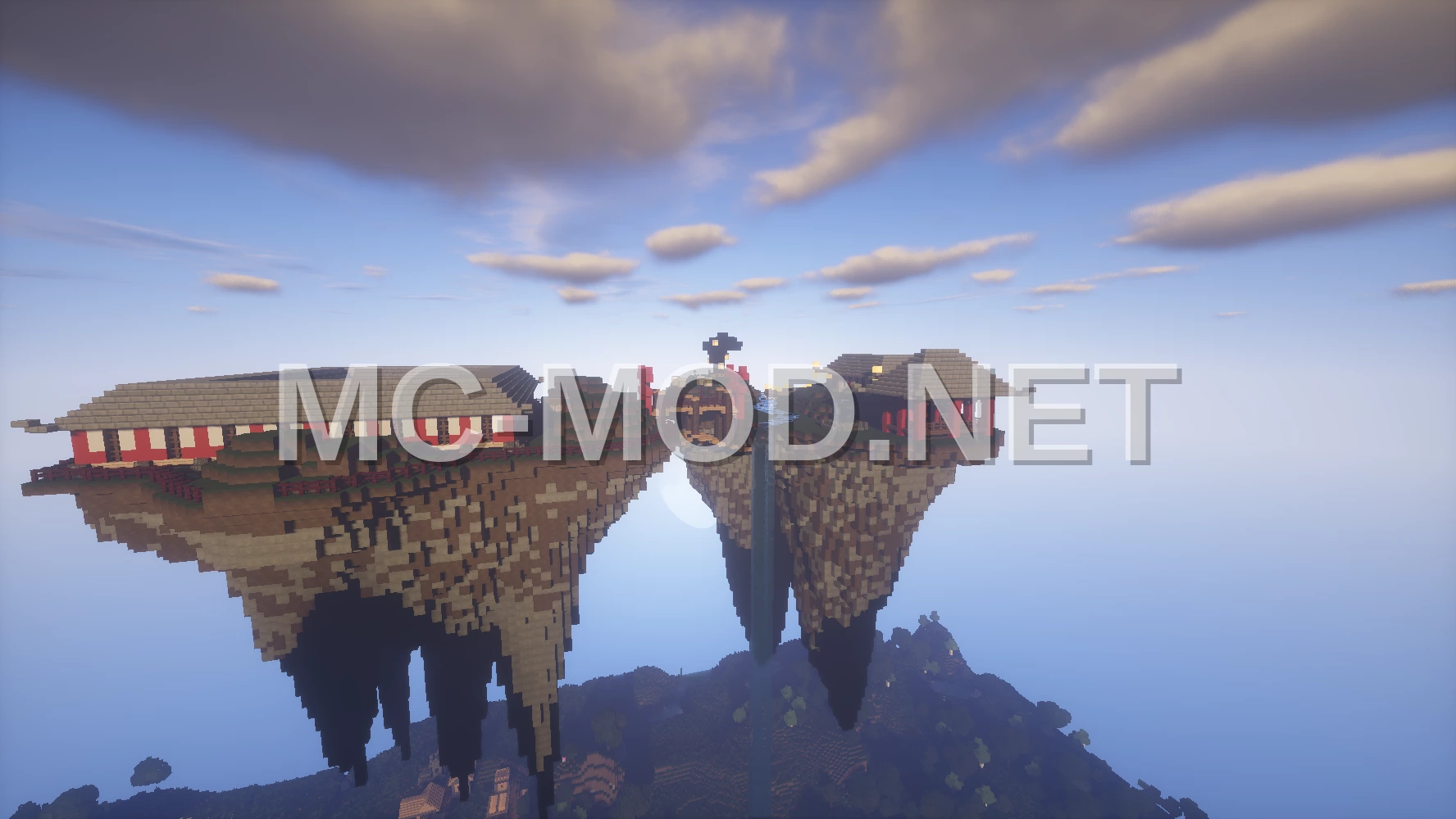 OmegaX Floating Island Spawn