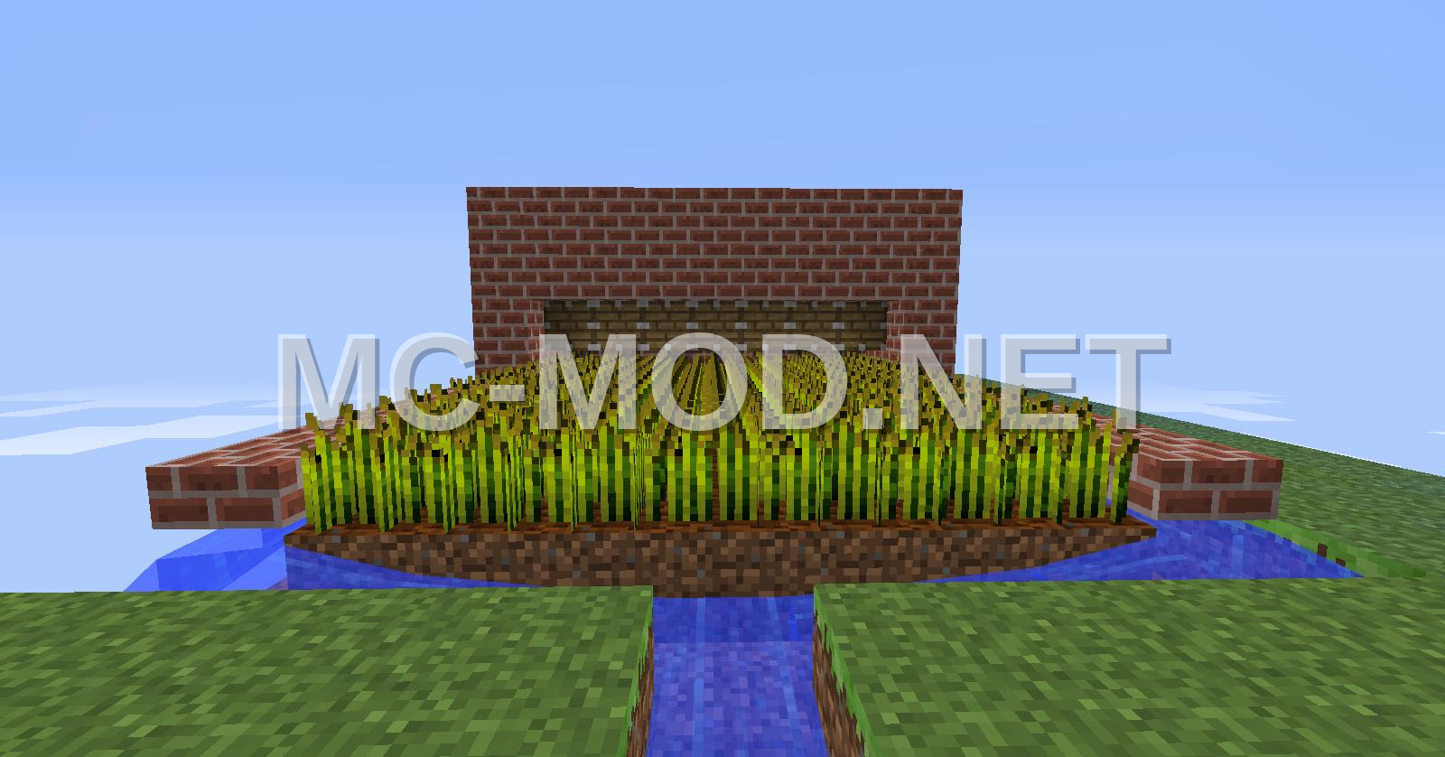 One-Click Redstone Wheat Farm