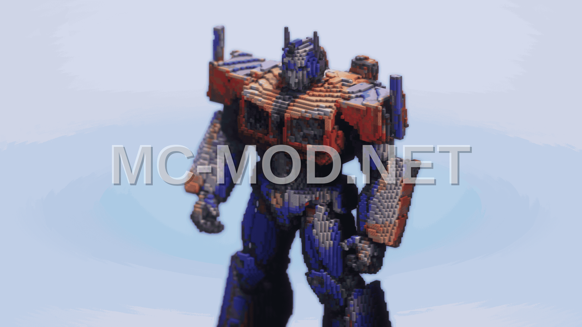 Optimus Prime Transformer Statue