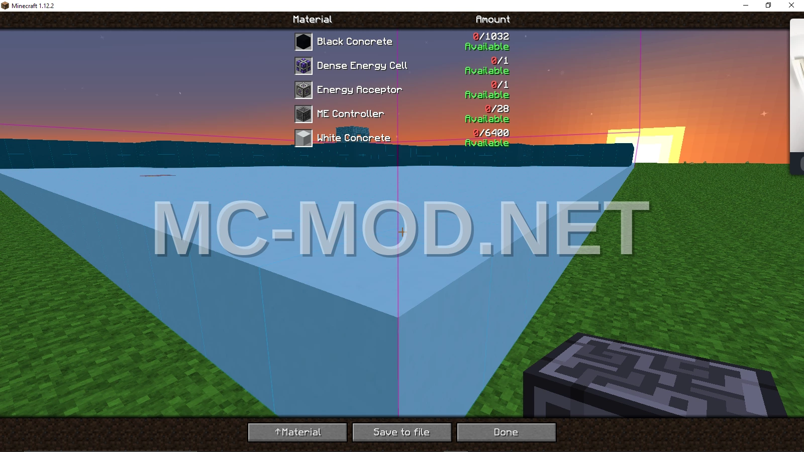 Organized 5×5 Chunk Floorplan Layout