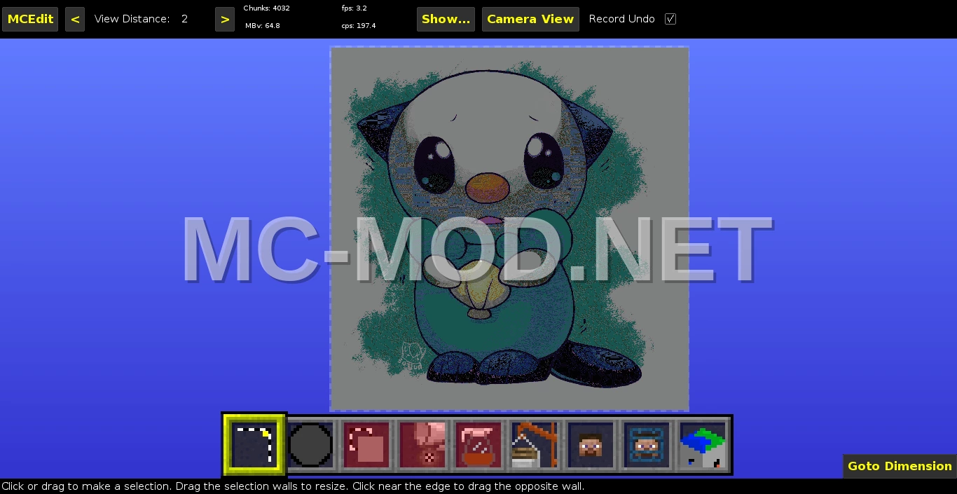 Oshawott Pokemon Pixel Art