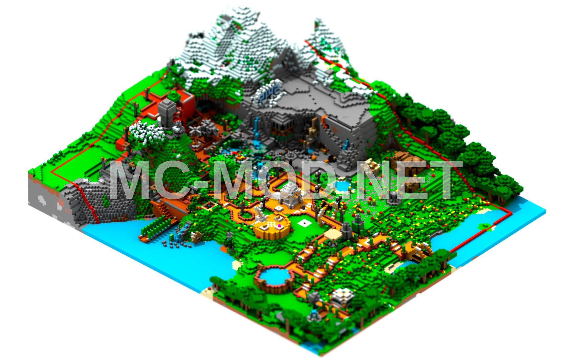 OsterMine In-World Spawn Point