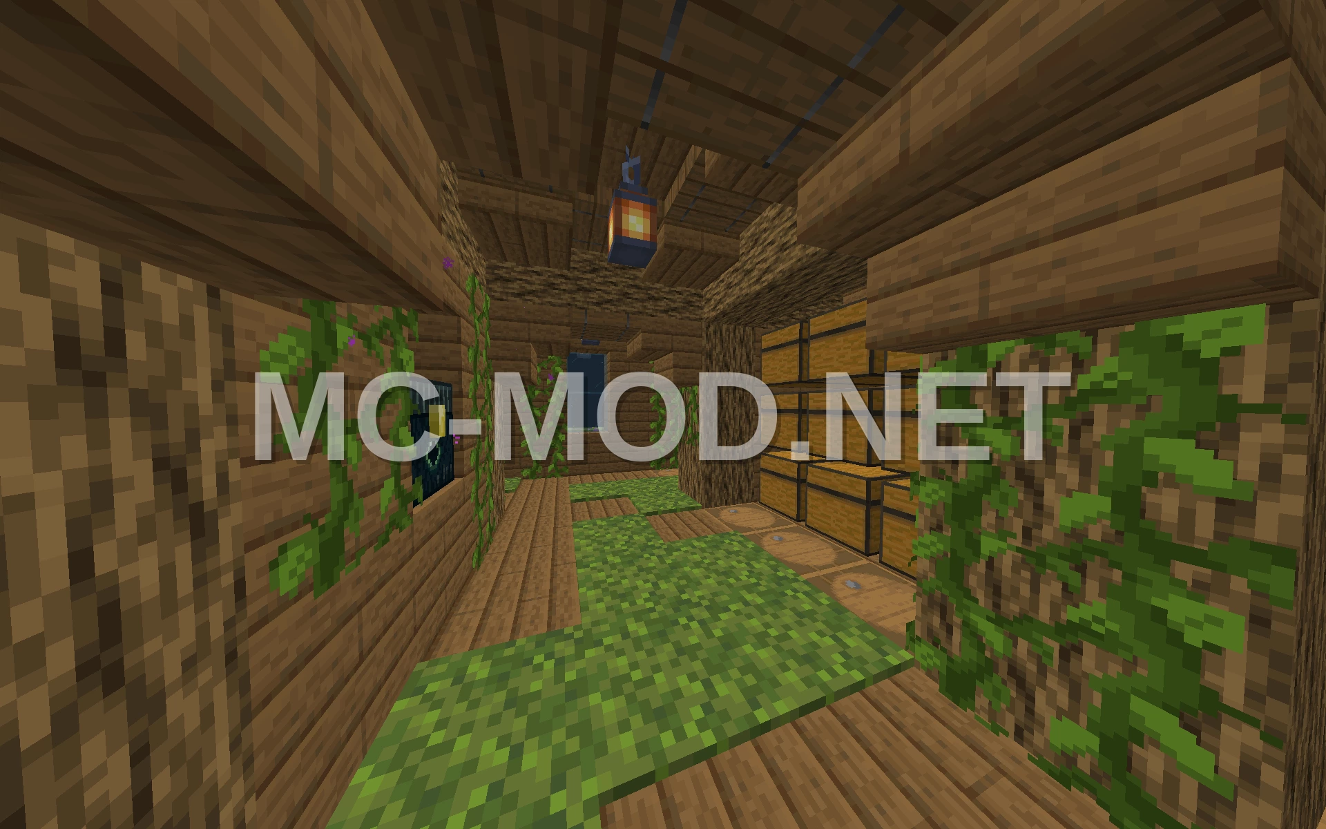Overgrown Storage House