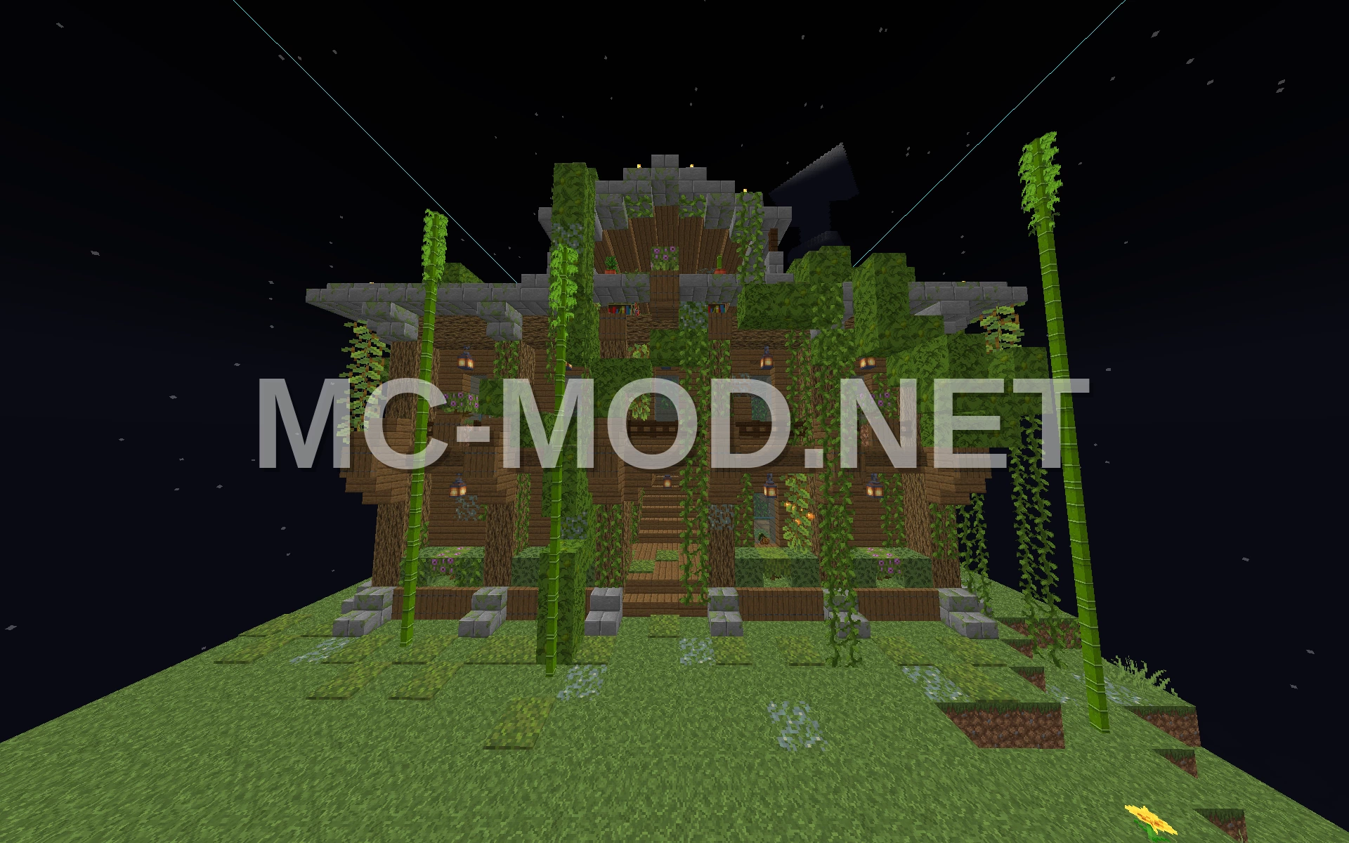 Overgrown Storage House