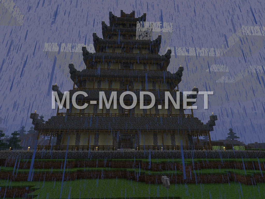 Pagoda Temple – 50×50 Base