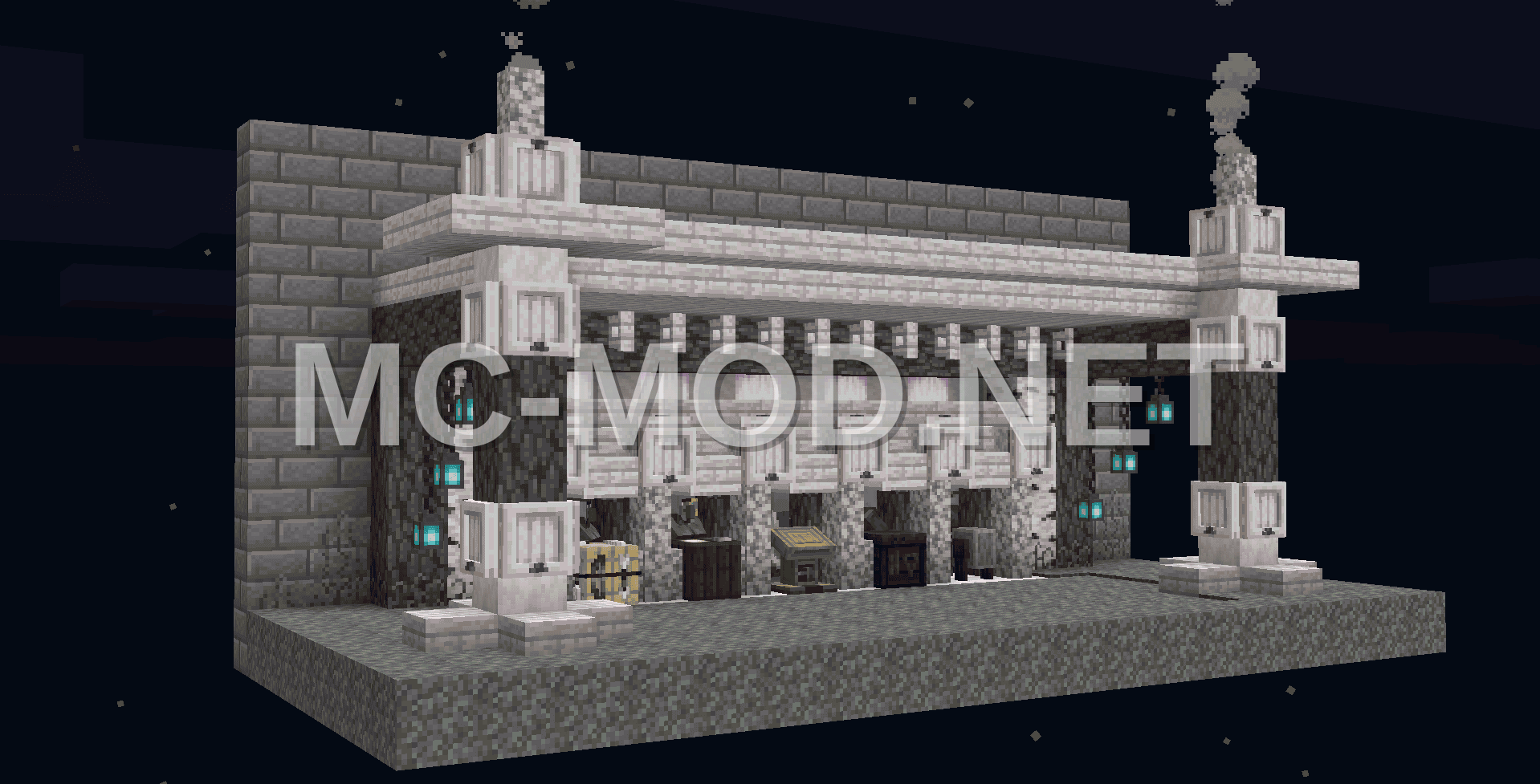 Pale Wood Trading Hall Structure