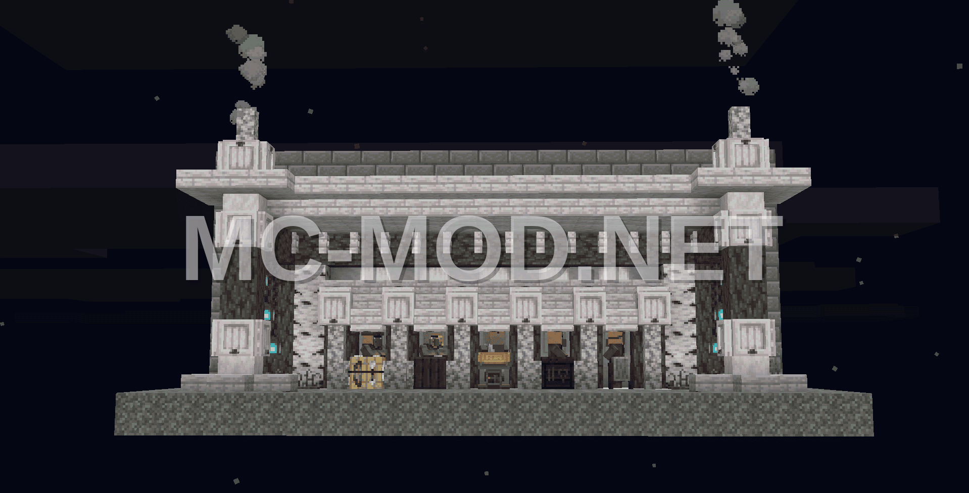 Pale Wood Trading Hall Structure