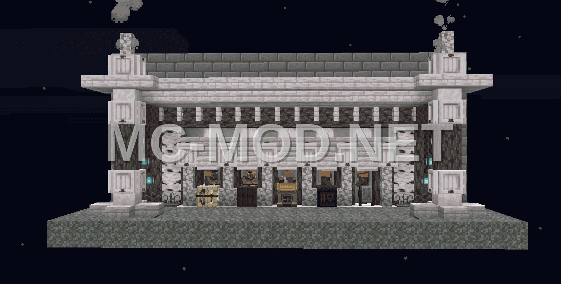 Pale Wood Trading Hall Structure