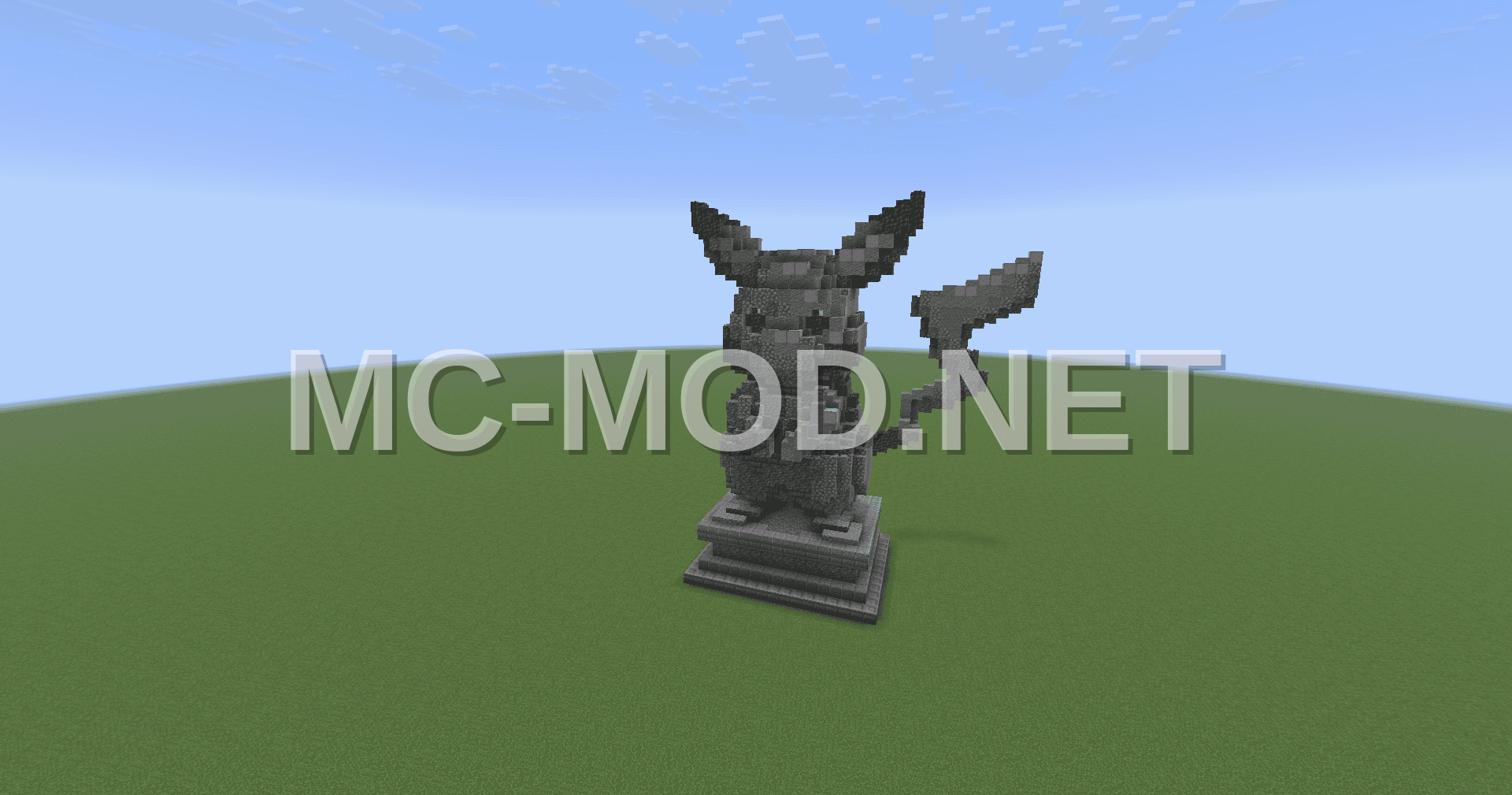 Pikachu Pokemon Statue