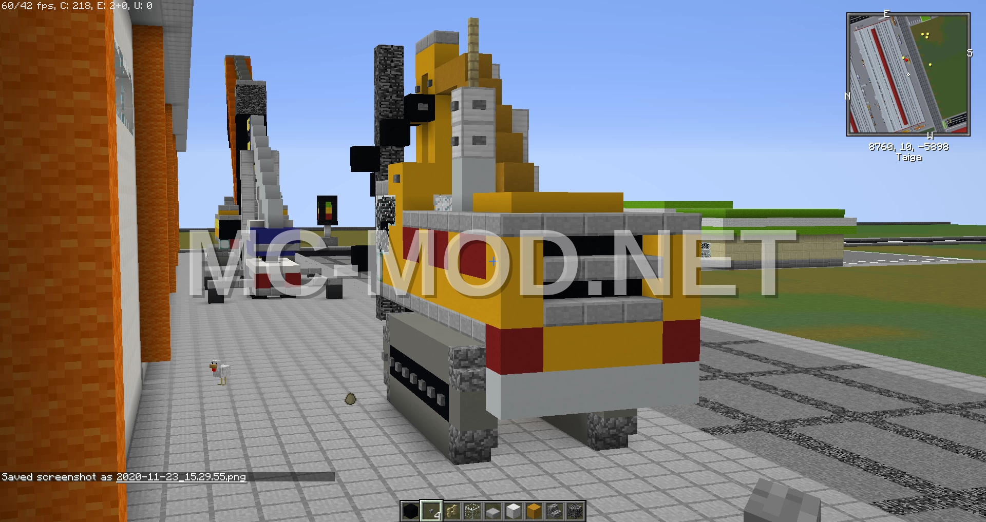 Pile Driver Vehicle