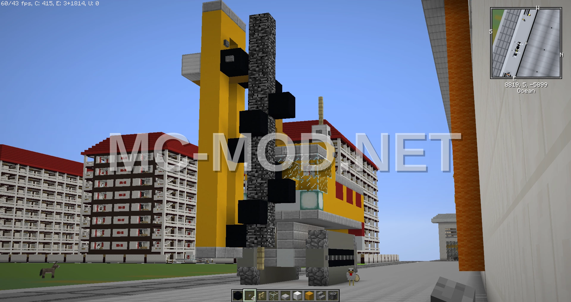 Pile Driver Vehicle