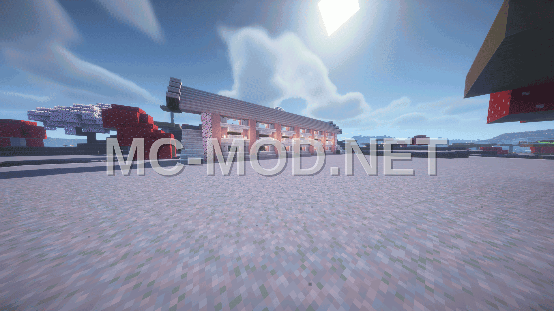 Pink and Gray Trading Hub