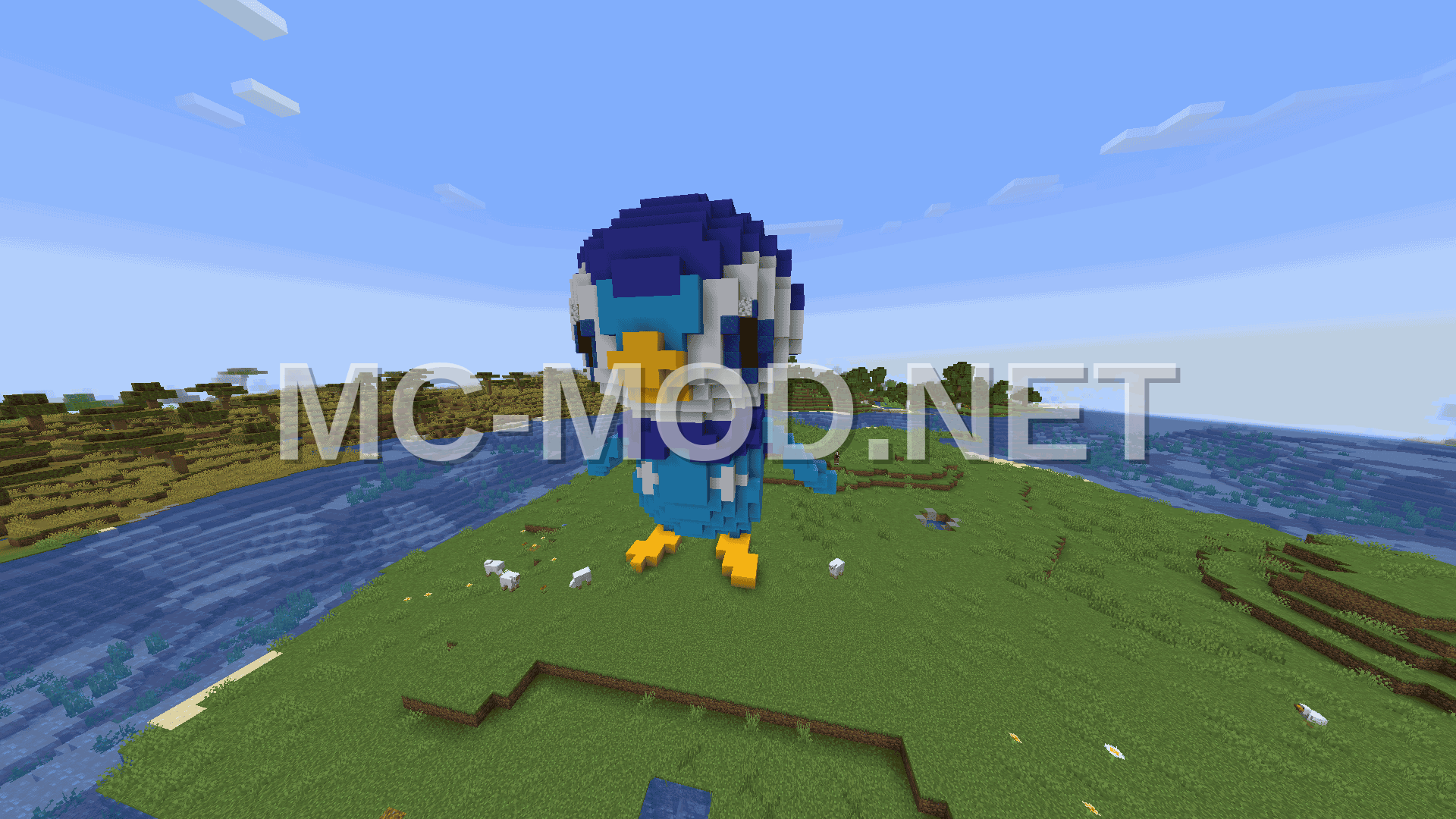 Piplup Pokemon Statue
