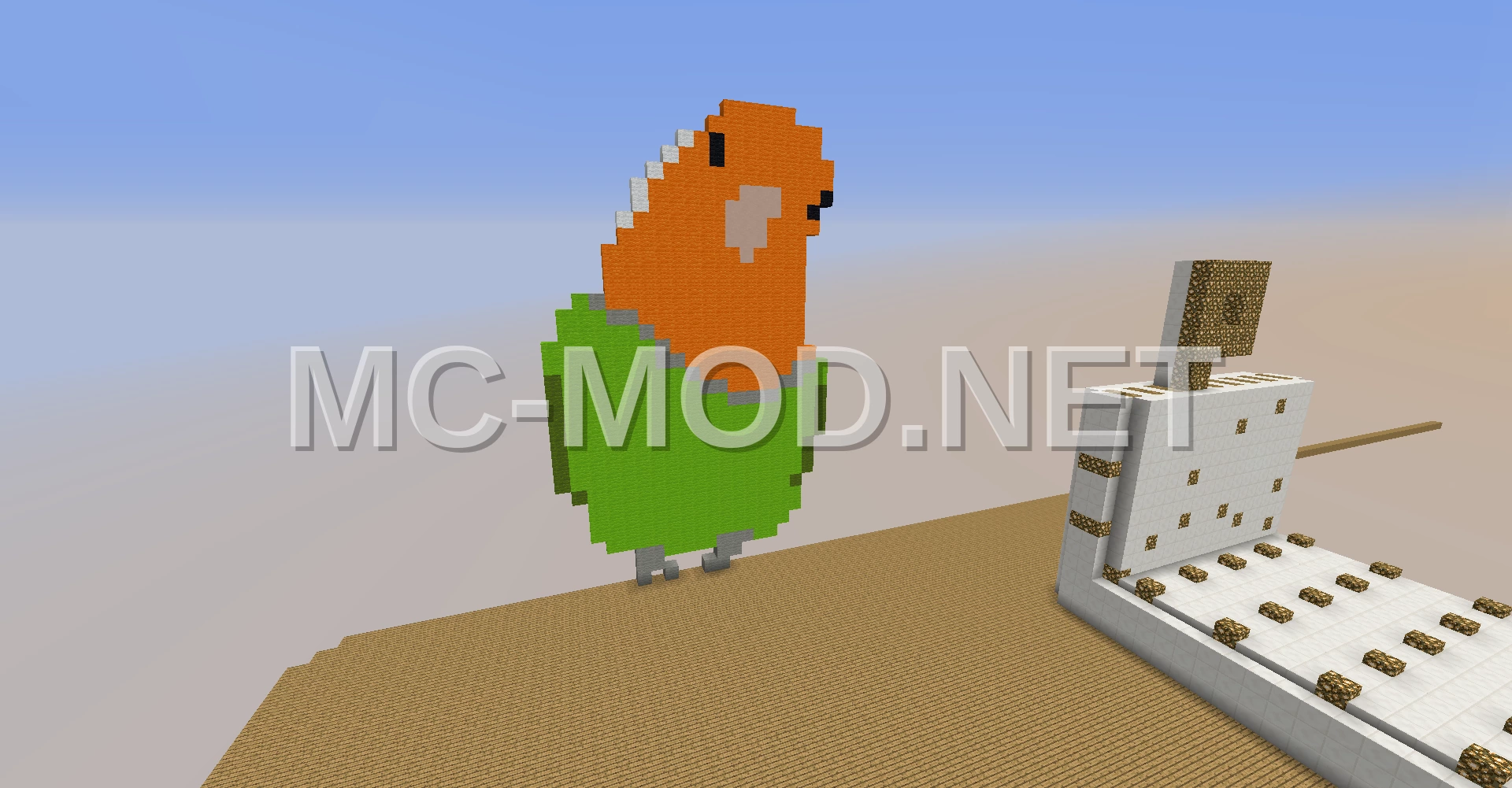 Pixel Art Bird
