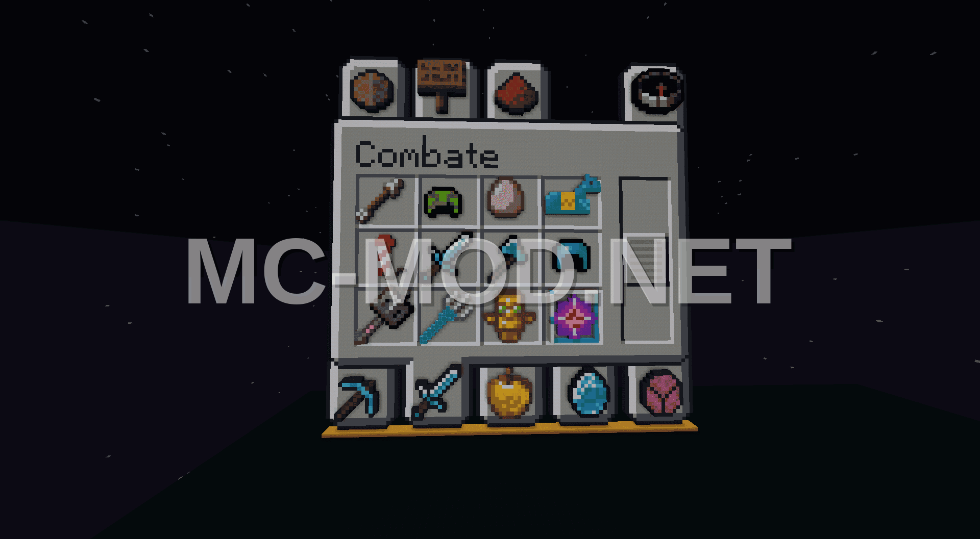 Pixel Art Creative Menu