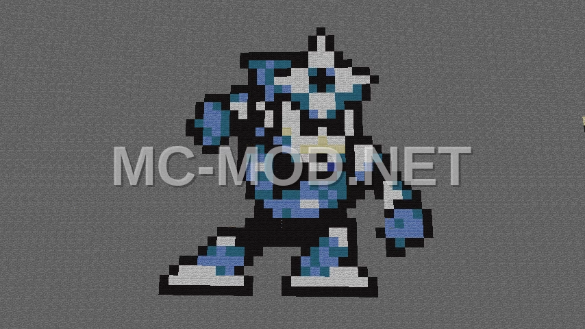 Pixel Art Shadow Man