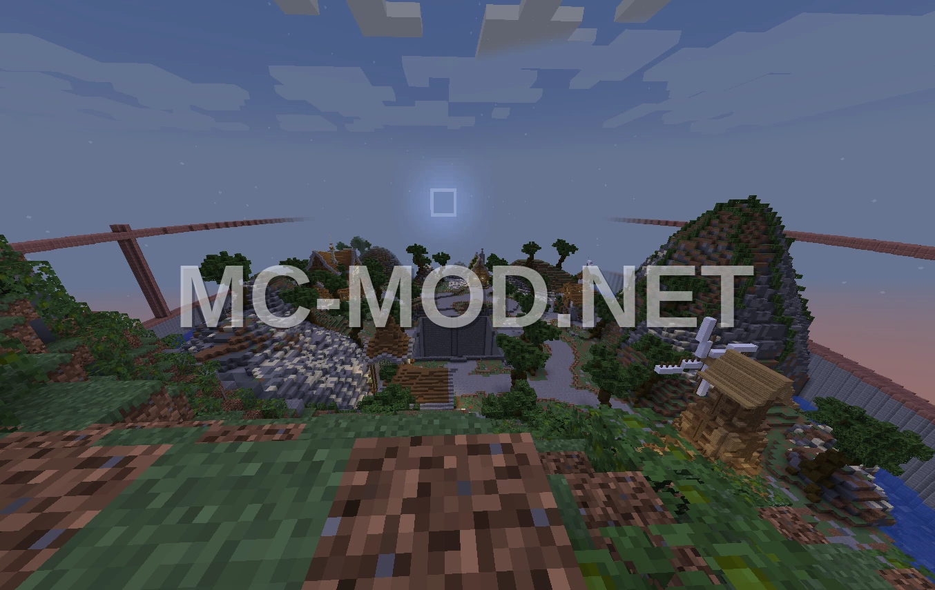 Plain Skyblock Prison Survival Map