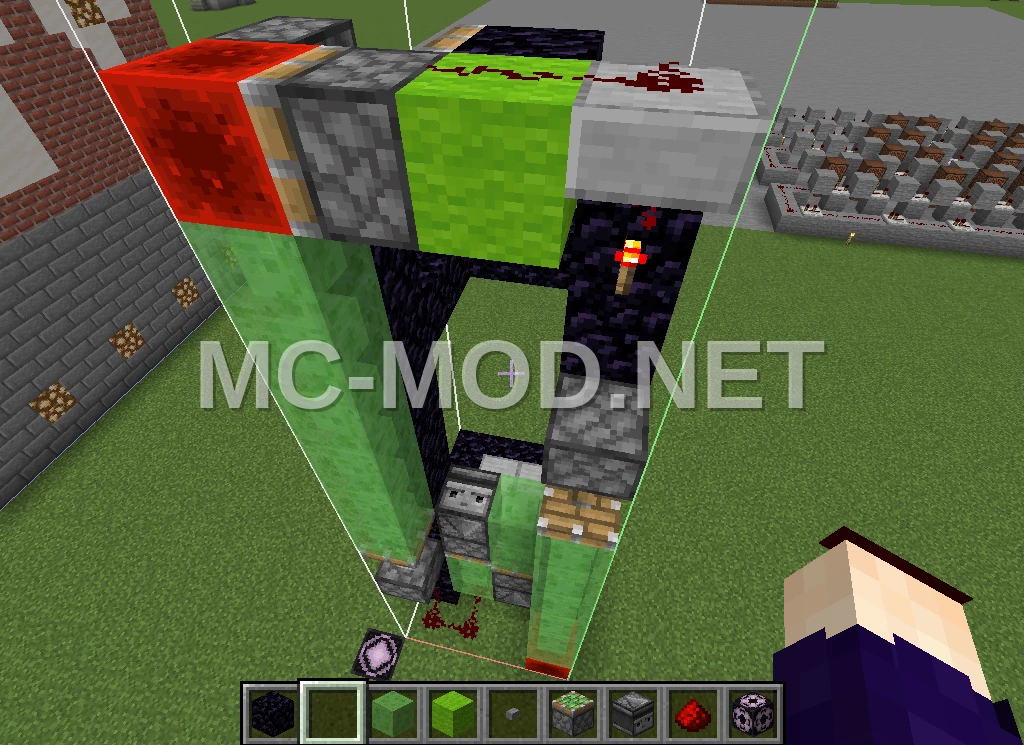 Platform Elevator Redstone Contraption