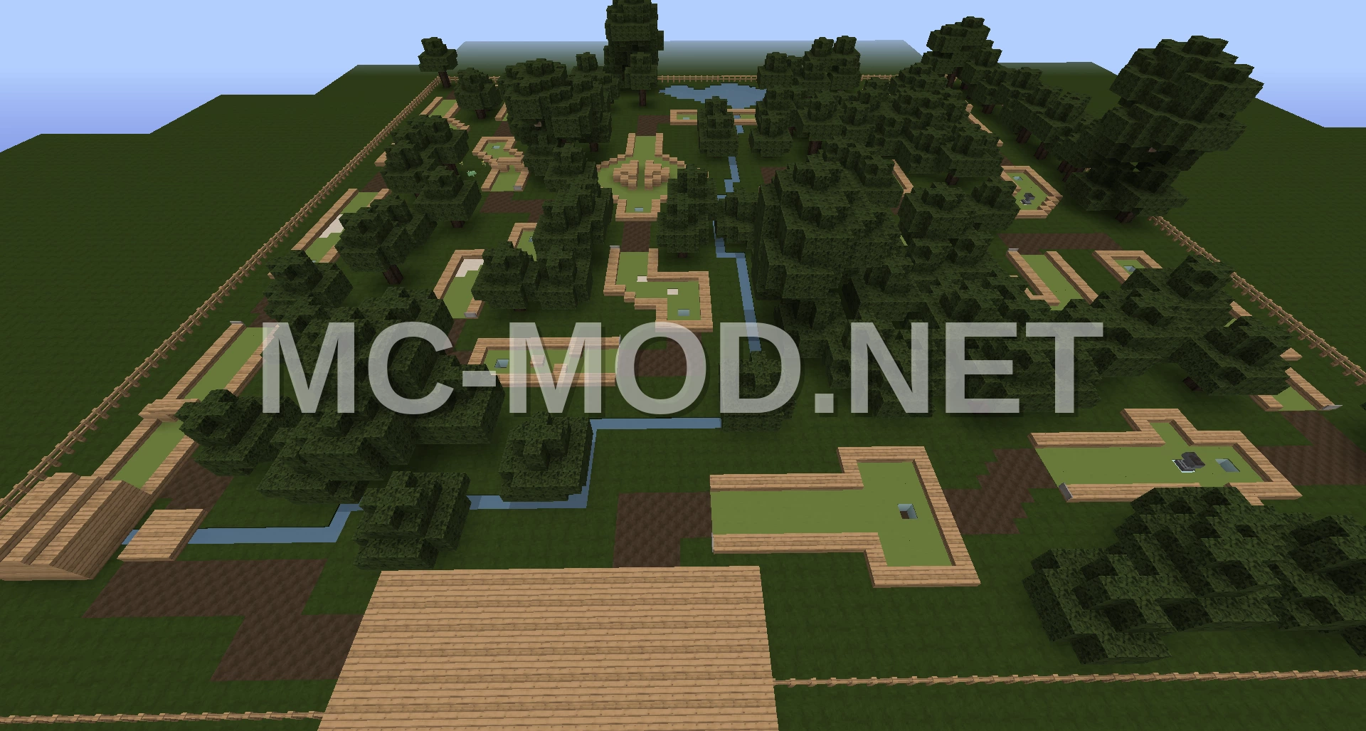 Playable Mini Golf Course