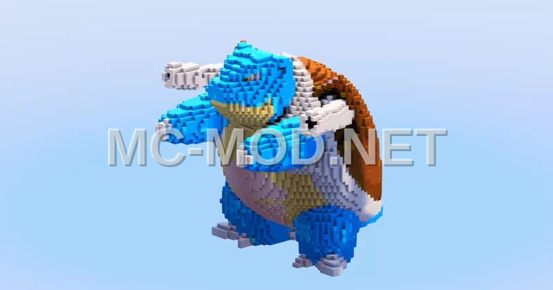 Pokemon Blastoise Statue