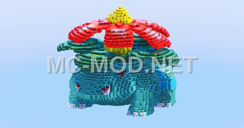 Pokemon Venusaur Statue