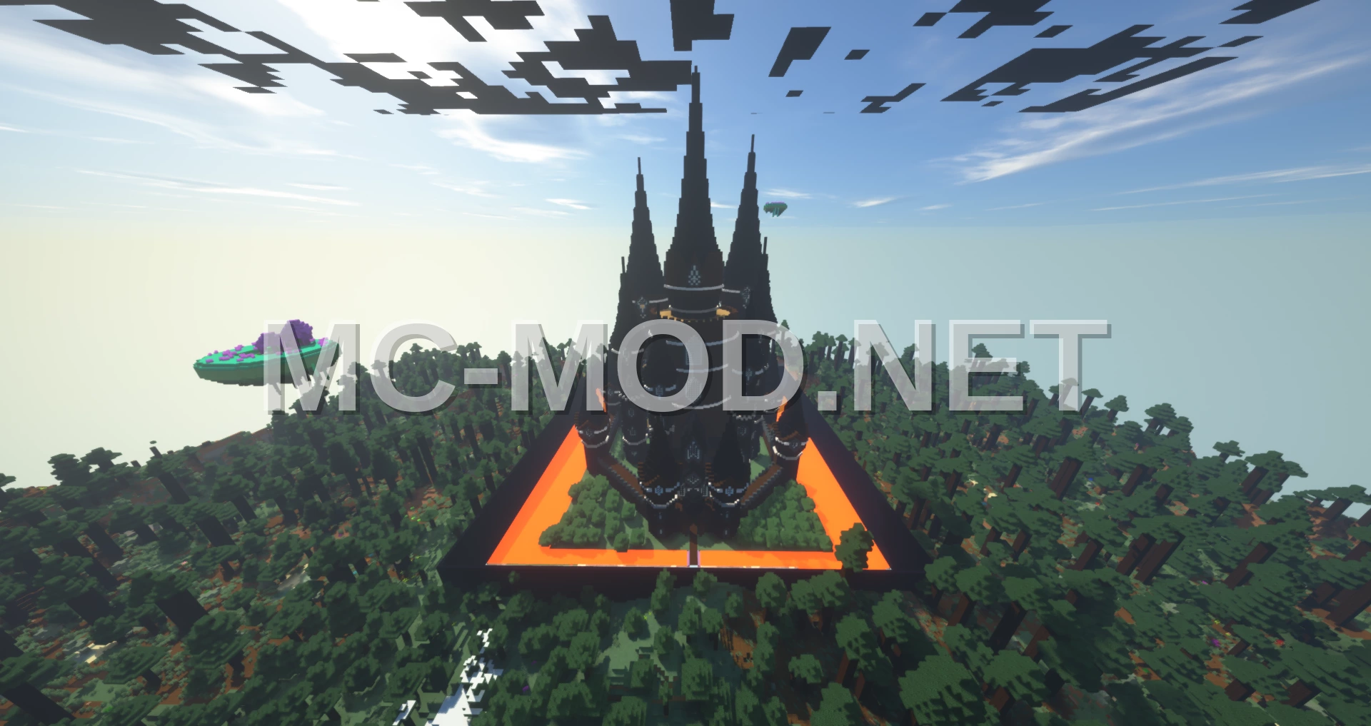 Pre-Burnt Medieval Castle