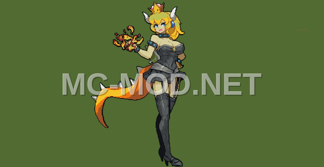 Princess Bowser Pixel Art