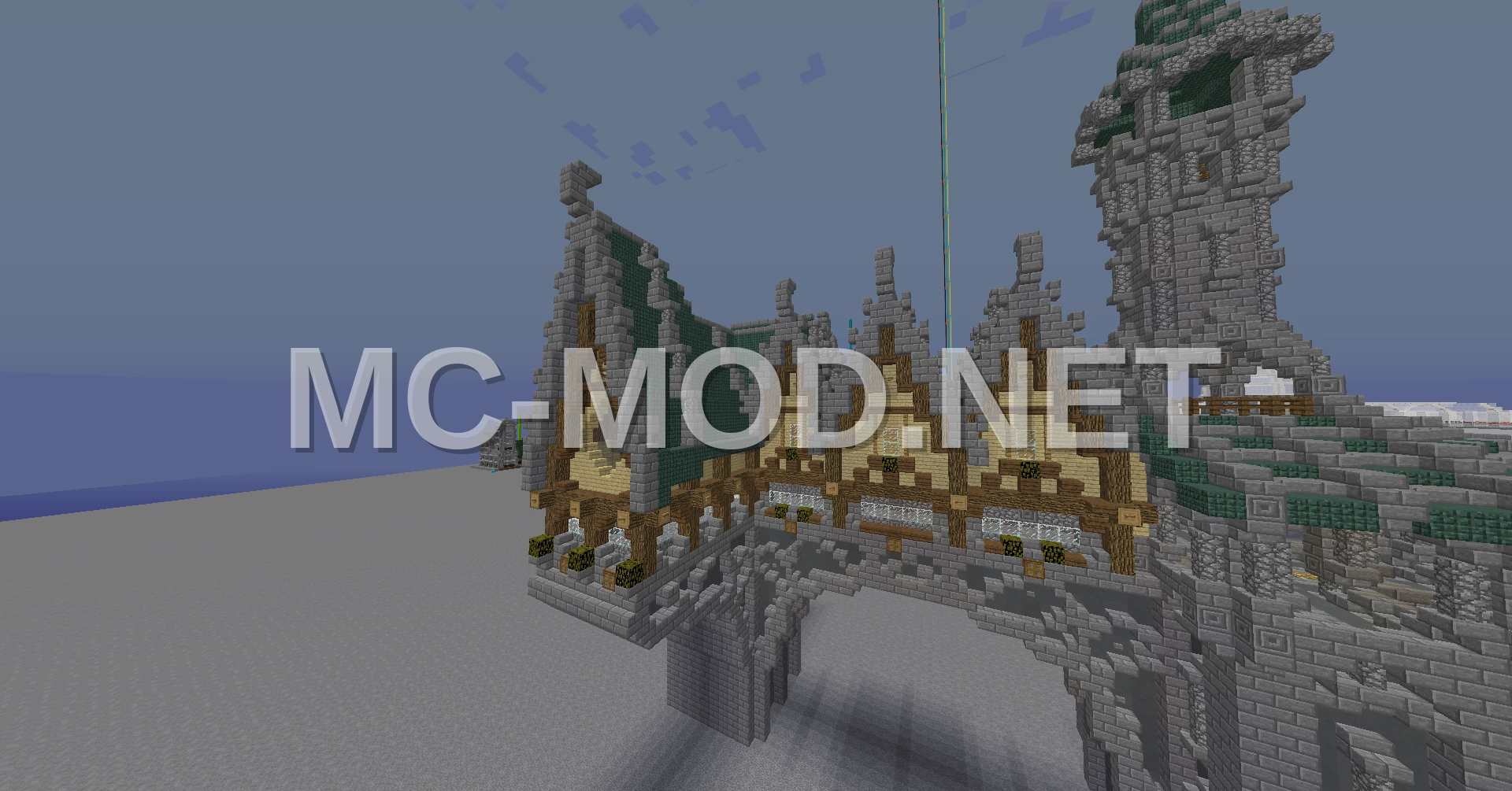 Prismarine Manor Build