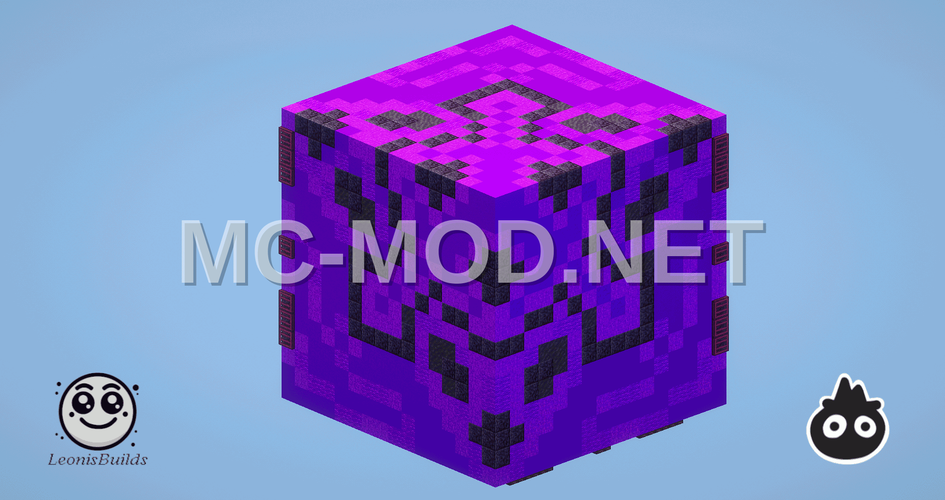Purple Glazed Terracotta Structure