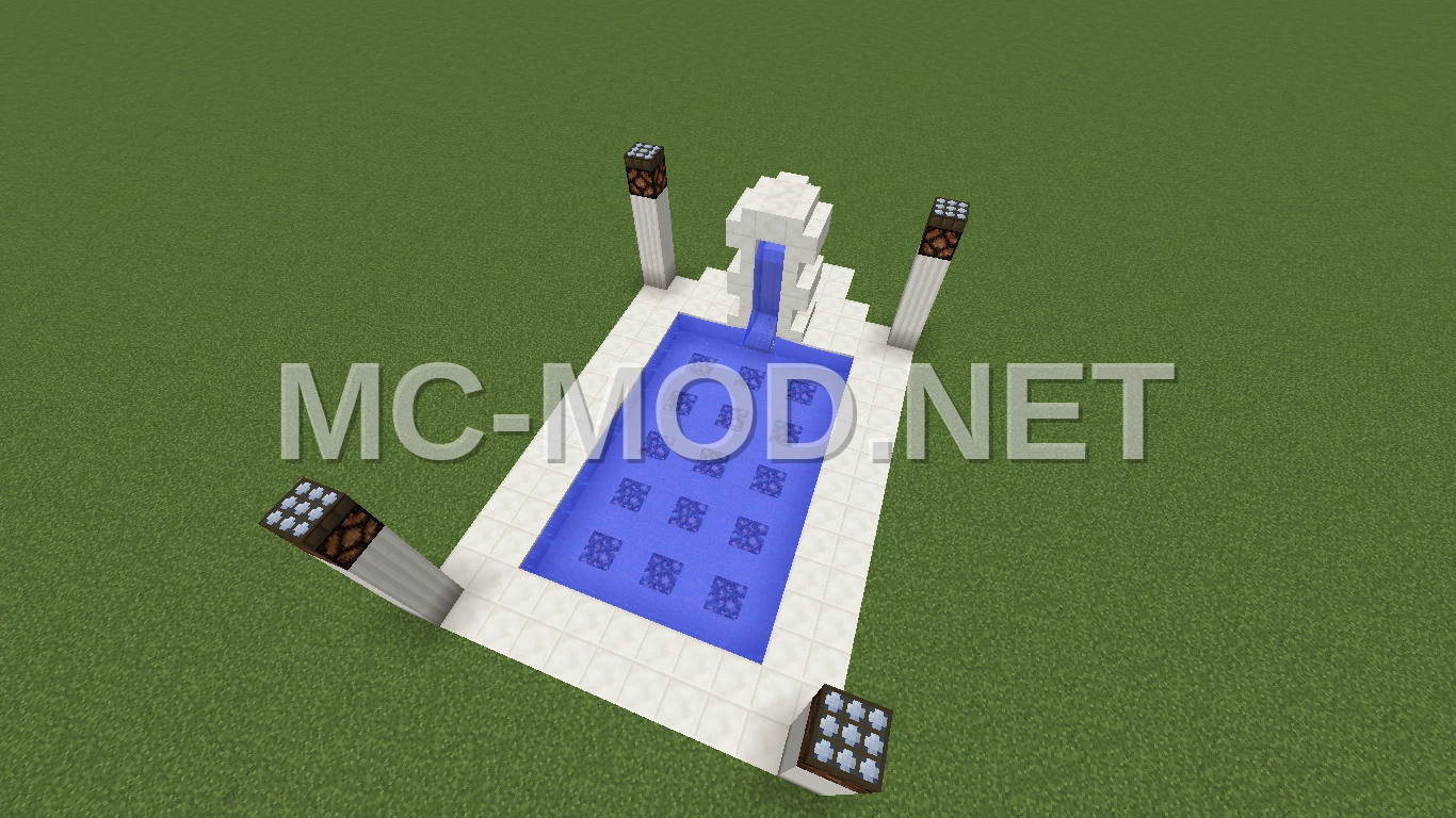 Quartz Pool Garden Feature