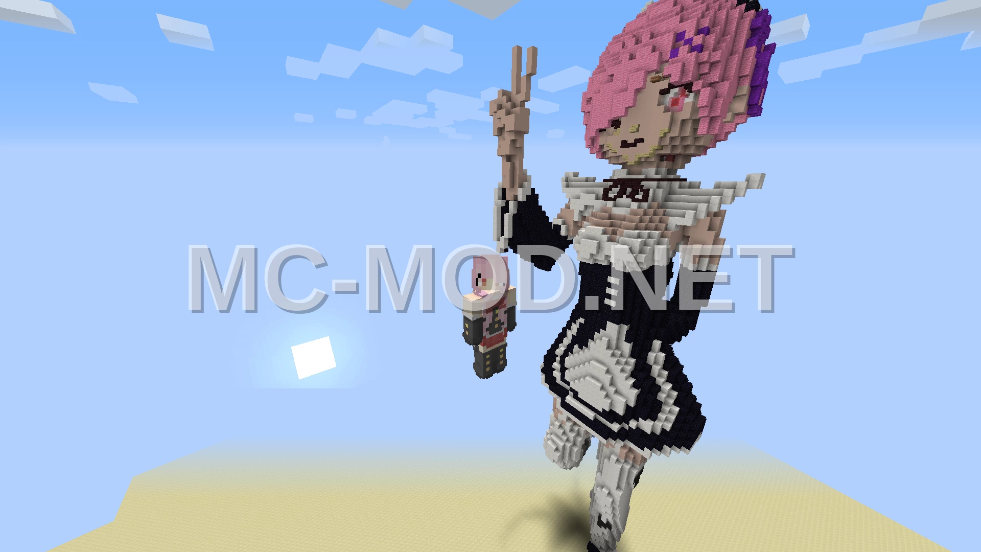 Ram Anime Statue