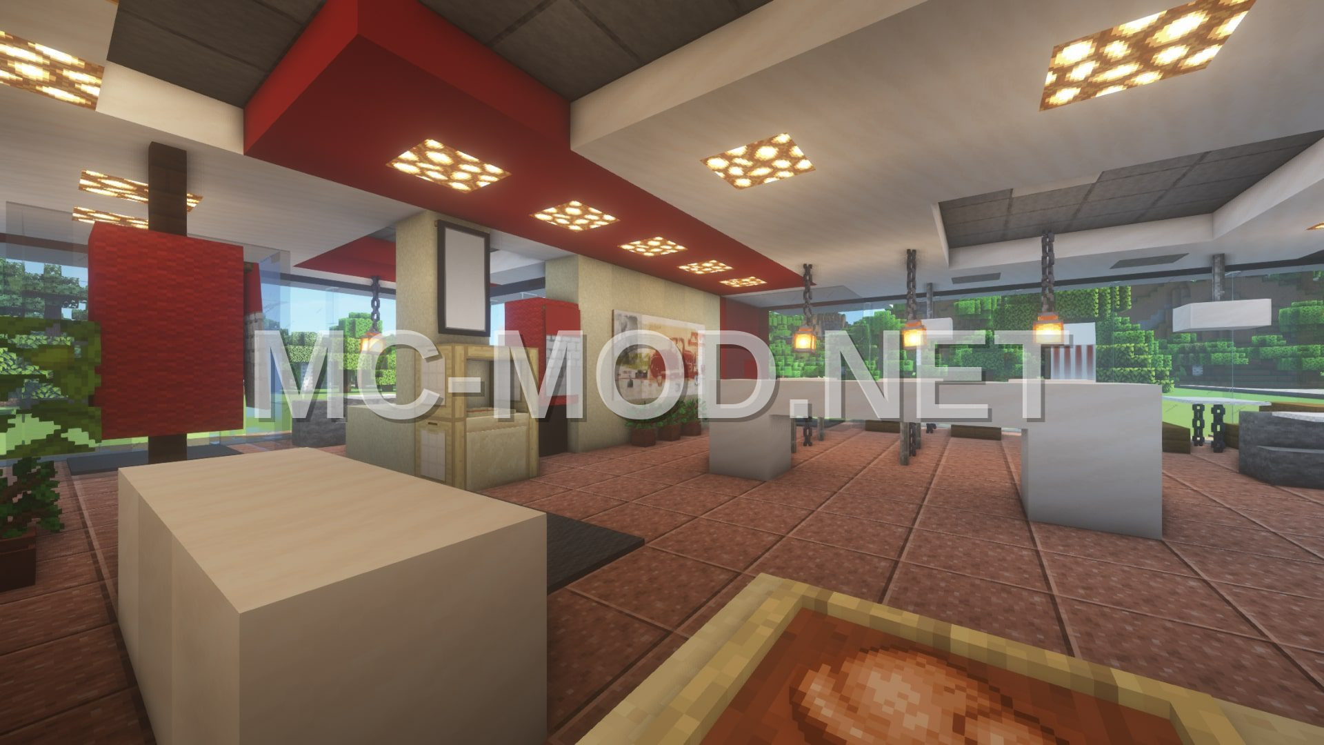 Realistic KFC Restaurant Build
