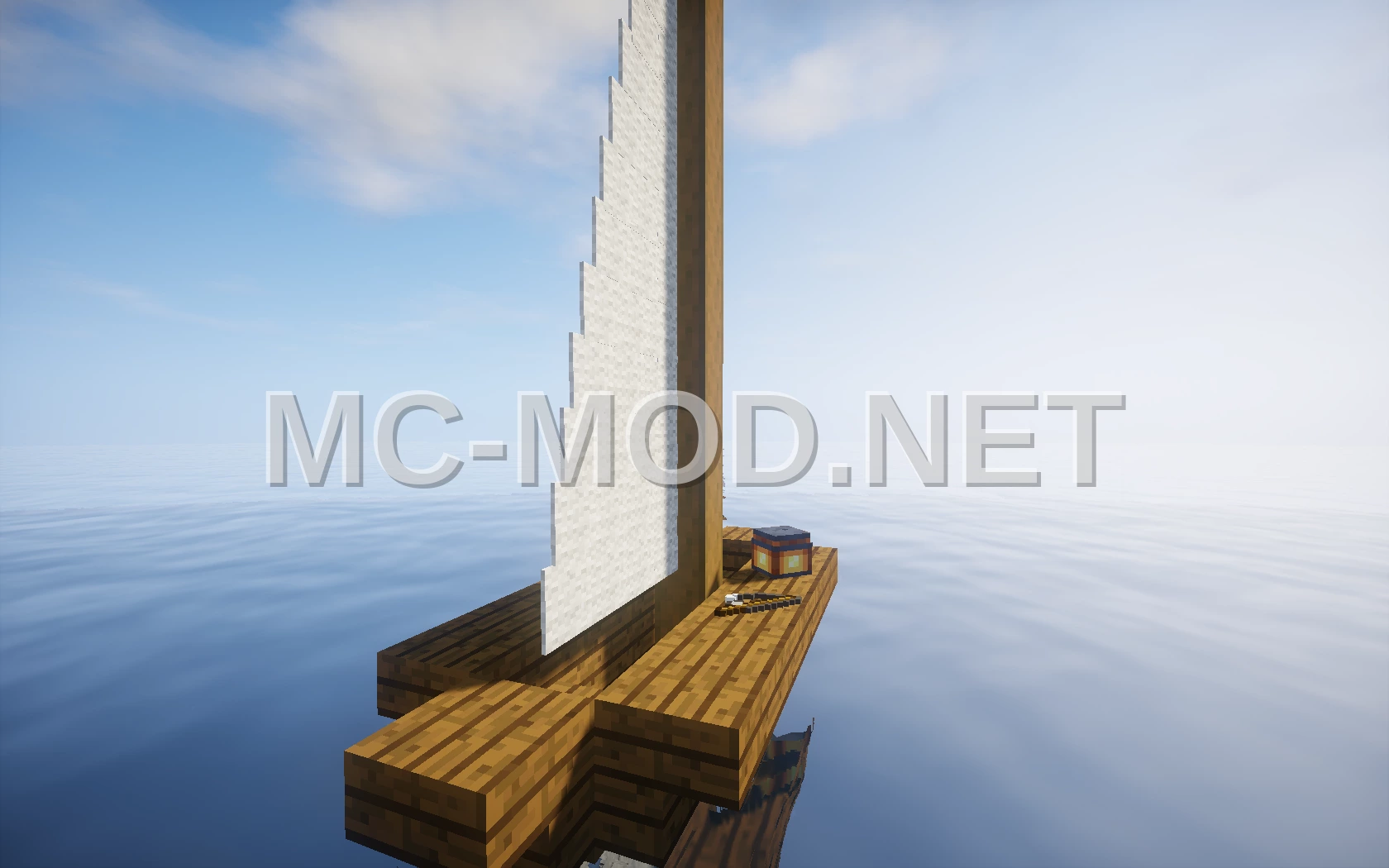 Realistic Sailboat Model