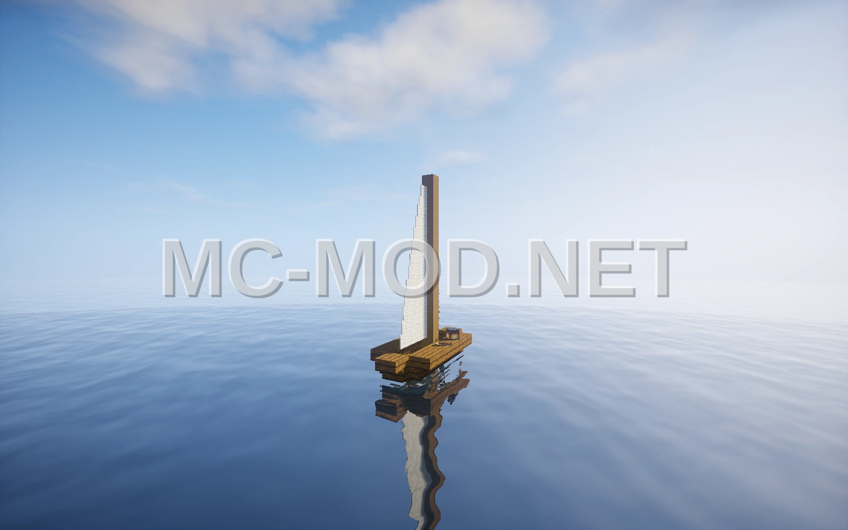 Realistic Sailboat Model