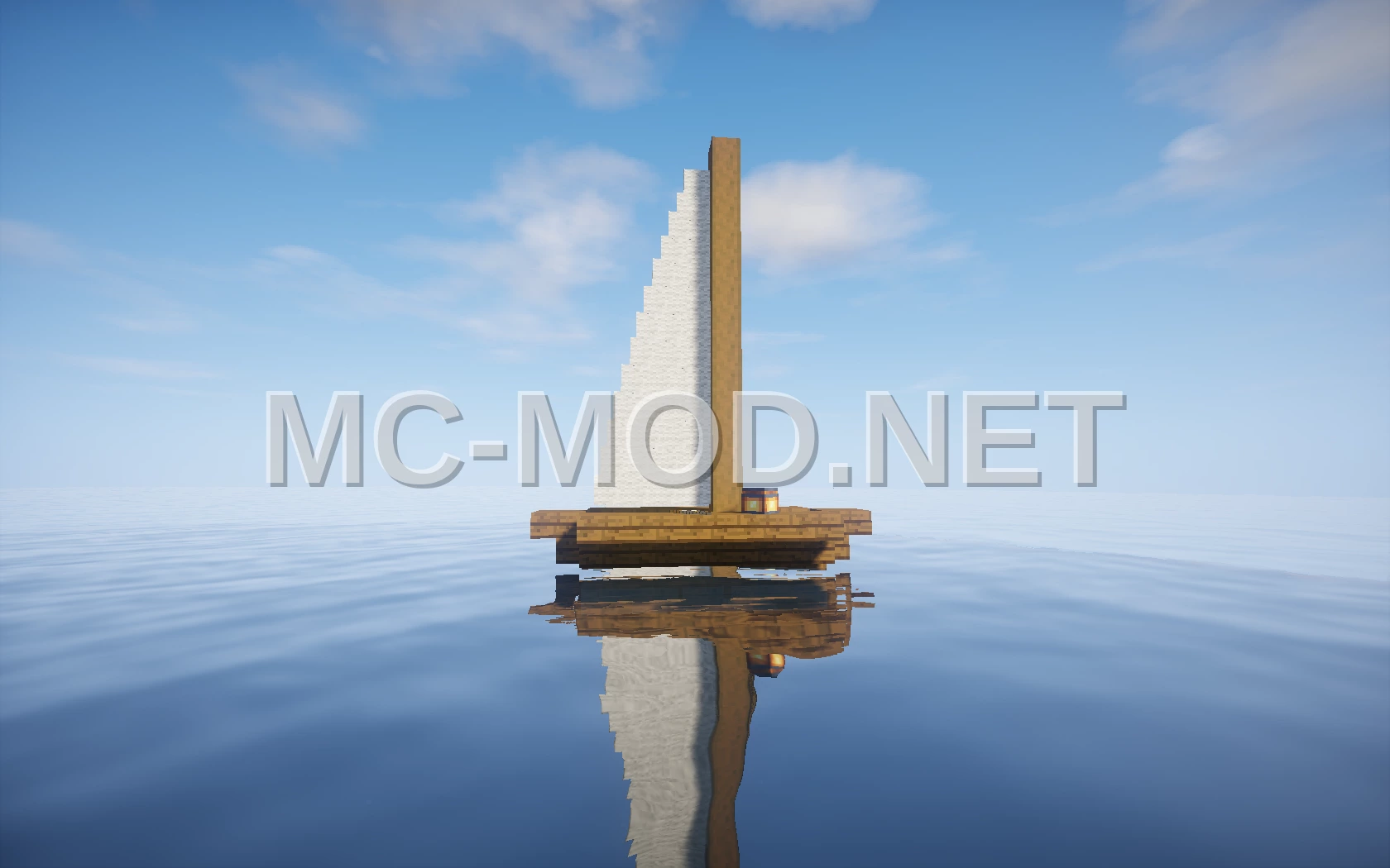 Realistic Sailboat Model