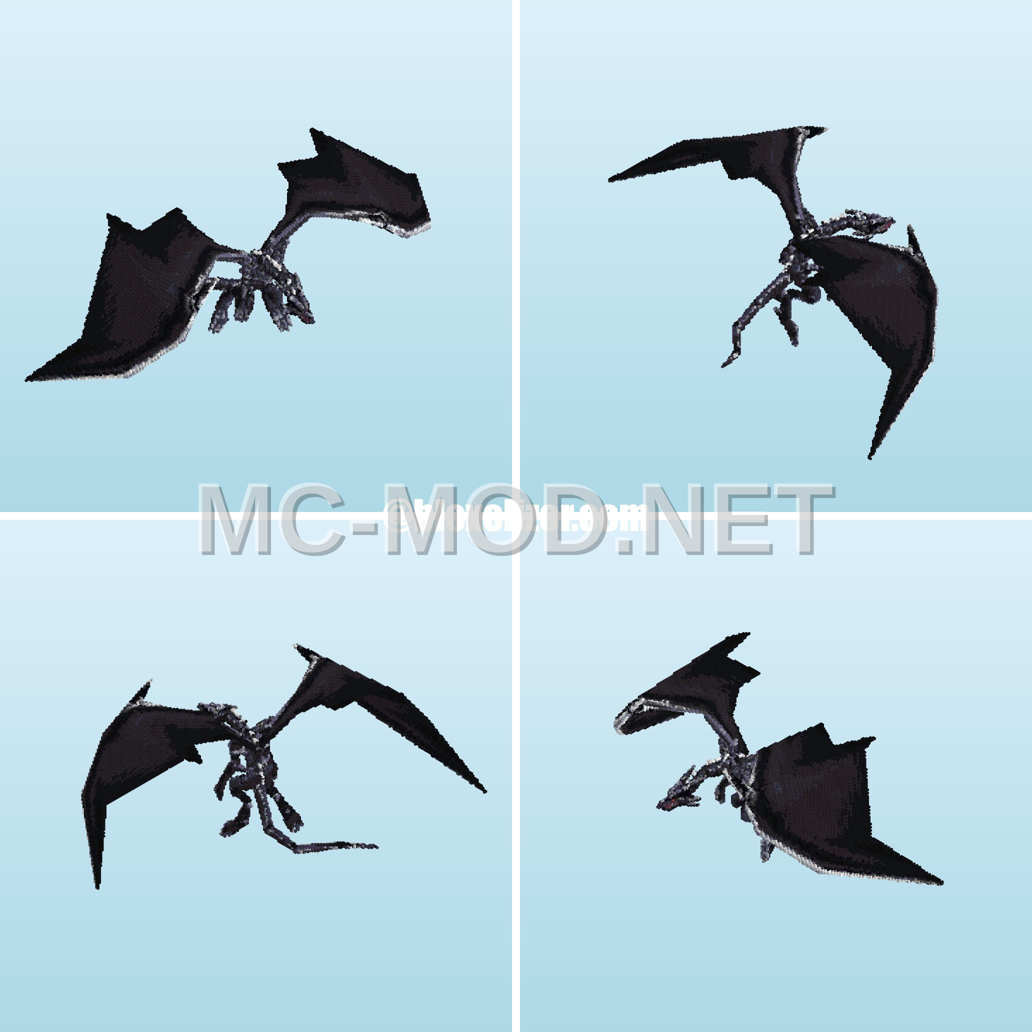Red Eyes Black Dragon Yu-Gi-Oh Statue